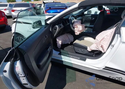 2017 Ford Mustang Ecoboost Premium from USA, damaged, VIN 1FATP8UH2H5287871